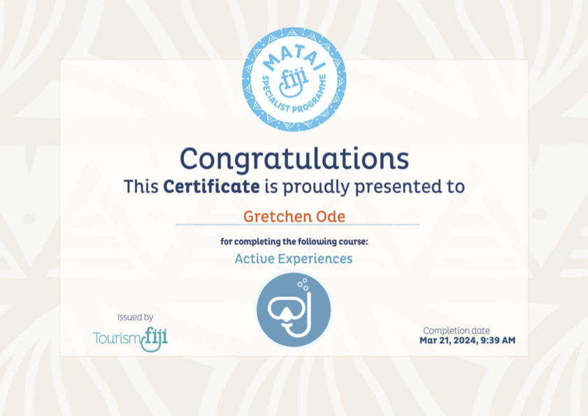 Active Experiences — Fiji